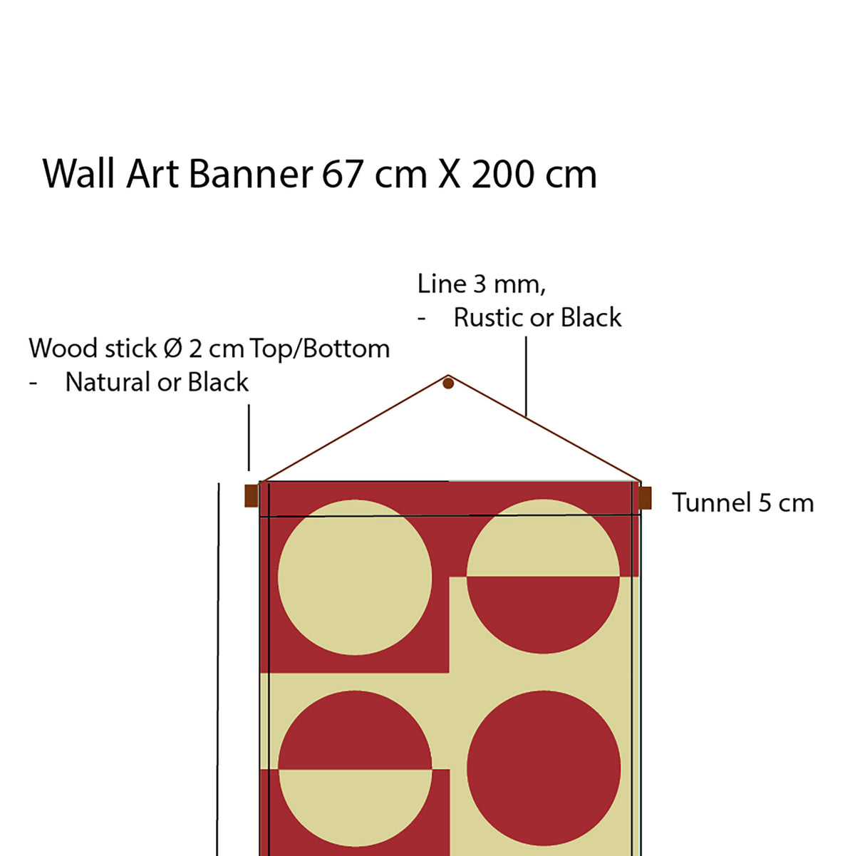 SQUARE DOT – Vintage Danish Wall Art (60s-70s Inspired)
