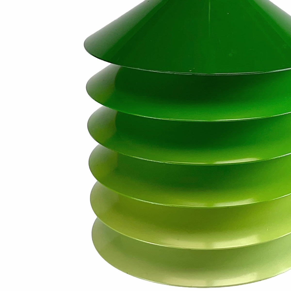 Vintage IKEA DUETT Pendant Lamp by Bent Gantzel-Boysen – Green Gradient Shades (1980s)