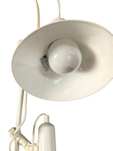 Indlæs billede til gallerivisning 2 spots Horn 847 white Danish Floor Lamp by E.S. Horn of Denmark, 1970s
