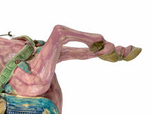 Load image into Gallery viewer, Antique Taiwanese Cochin Ware Roof Tile Warriors on Horses – 19th Century Vietnamese Pottery