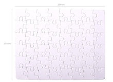 Load image into Gallery viewer, Blank Cardboard Puzzle, 48 pieces, 26 cm x 20 cm (8"x10") - MOJO Shop