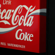 Lade das Bild in den Galerie-Viewer, Coca - Cola Advertising Wall Clock Postmodern Minimalism Design, 80s Original Vintage - MOJO Shop