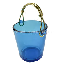 Load image into Gallery viewer, Atelier Berolina BLUE Glass Ice Bucket, Italy 1990s