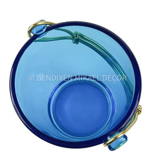 Load image into Gallery viewer, Atelier Berolina BLUE Glass Ice Bucket, Italy 1990s