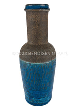 Load image into Gallery viewer, Vintage Danish Glazed Stoneware Vase by Nils Kähler, HAK studio pottery 1960s