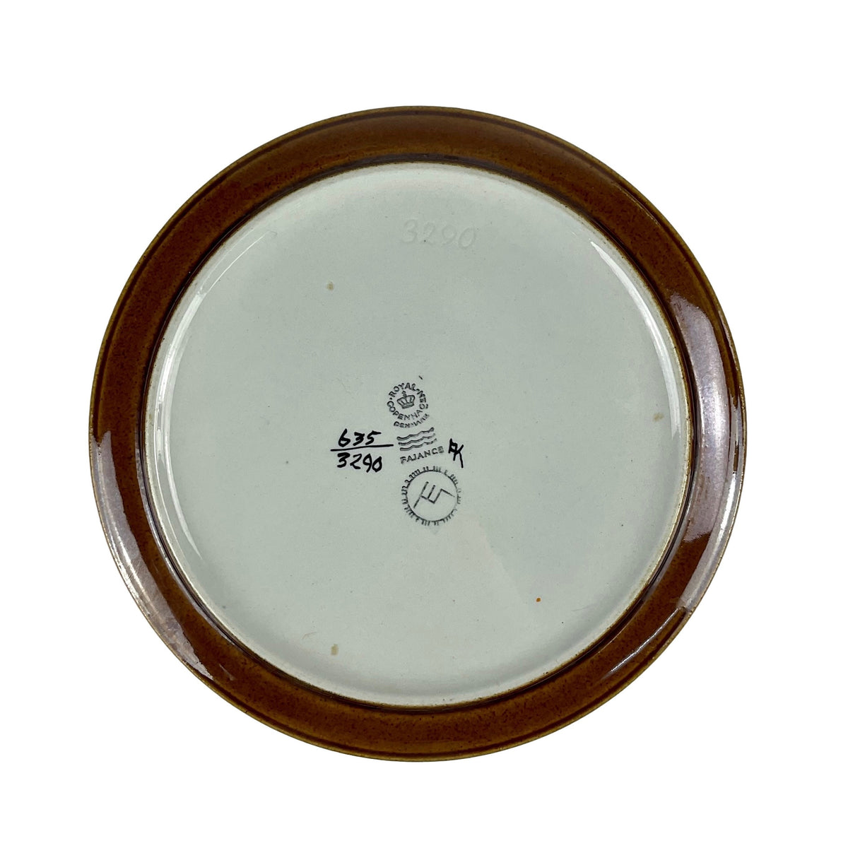Royal Copenhagen “Baca” Fajance Dish — Ellen Malmer, Denmark 1970s