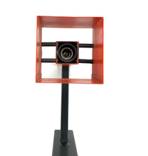 Load image into Gallery viewer, Vintage Orange Square Wall Sconce with Black Adjustable Arm