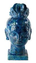 Load image into Gallery viewer, Kwan Guan Yin, Buddha, Italian Bitossi Aldo Londi bust 1960s