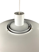 Load image into Gallery viewer, Preben Fabricius and Jorgen Kastholm pendant lamp of white lacquered metal, diameter 55 cm.