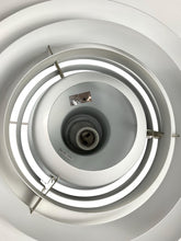 Load image into Gallery viewer, Preben Fabricius and Jorgen Kastholm pendant lamp of white lacquered metal, diameter 55 cm.