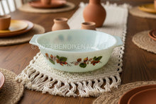 Load image into Gallery viewer, JAJ Pyrex Small Casserole Dish, Rosehip Design, model 509 - MOJO Shop