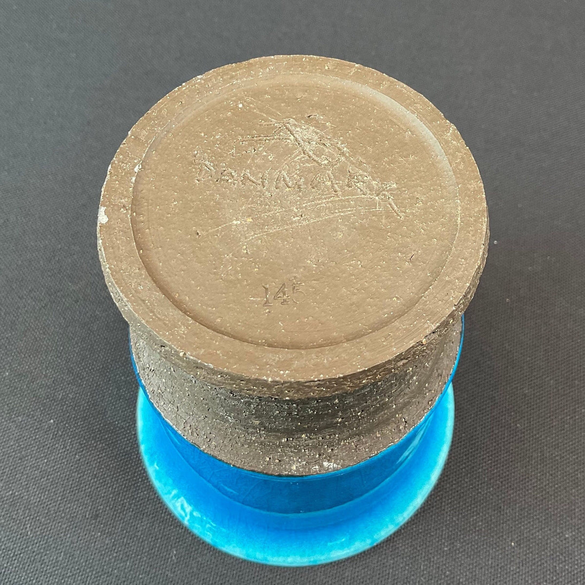 Mid - century Danish Stoneware Vase by Nils Kahler, 1960s Studio Pottery - MOJO Shop