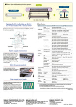 Lade das Bild in den Galerie-Viewer, MIMAKI DS 1600 TEXTILE PRINTER (165 cm /64 - INCH) - MOJO Shop