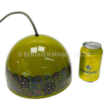 Lade das Bild in den Galerie-Viewer, Vintage Kaj Franck Pendant Lamp: Floral Green Mid - Century Lighting - MOJO Shop
