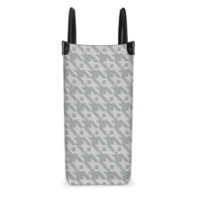 Load image into Gallery viewer, City Shopper Bag, Grey Houndstooth Maxi