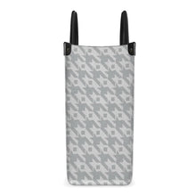 Load image into Gallery viewer, City Shopper Bag, Grey Houndstooth Maxi