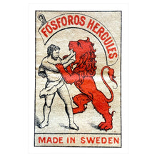 Load image into Gallery viewer, Fosforos  Hercules Safety Matches - Poster 61 x 91 cm
