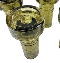 Load image into Gallery viewer, Vintage 1970s Swedish Iron 4-Cylinder Candleholder by Kjell Engman for Kosta Boda – Midcentury Scandinavian Modern
