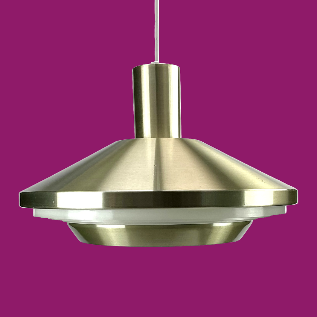 Danish metal pendant from the 1960s-70s in nice used condition