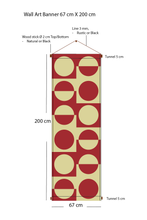 Load image into Gallery viewer, SQUARE DOT – Vintage Danish Wall Art (60s-70s Inspired)
