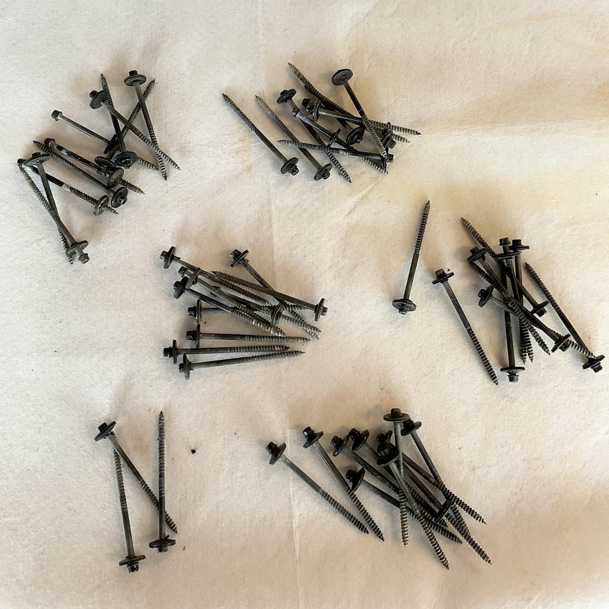 Sandwich panel screws for wood