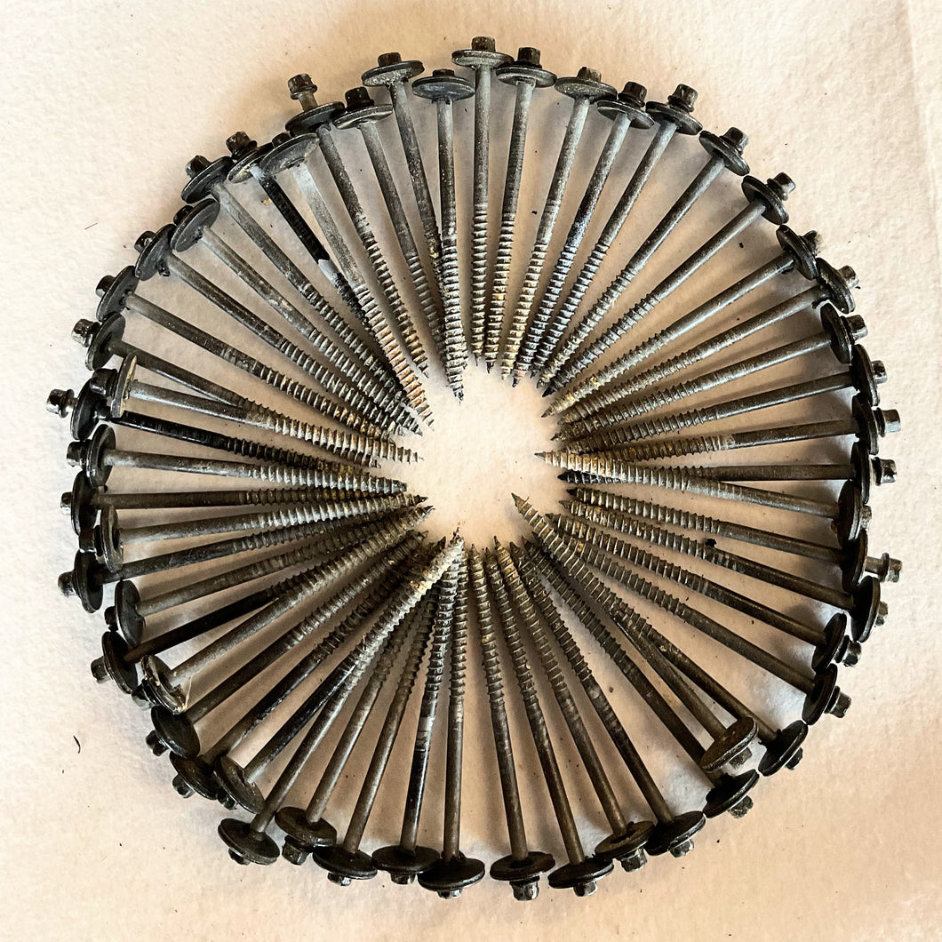 Sandwich panel screws for wood