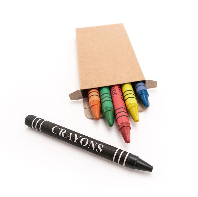Crayons in a box, w/o logo print