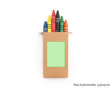 Load image into Gallery viewer, Crayons in a box, w/o logo print
