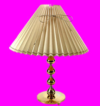 Load image into Gallery viewer, Elegant Danish Table Lamp with Gold Plating by Hugo Asmussen
