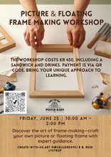 Lade das Bild in den Galerie-Viewer, Picture &amp; Floating Frame Making Workshop
