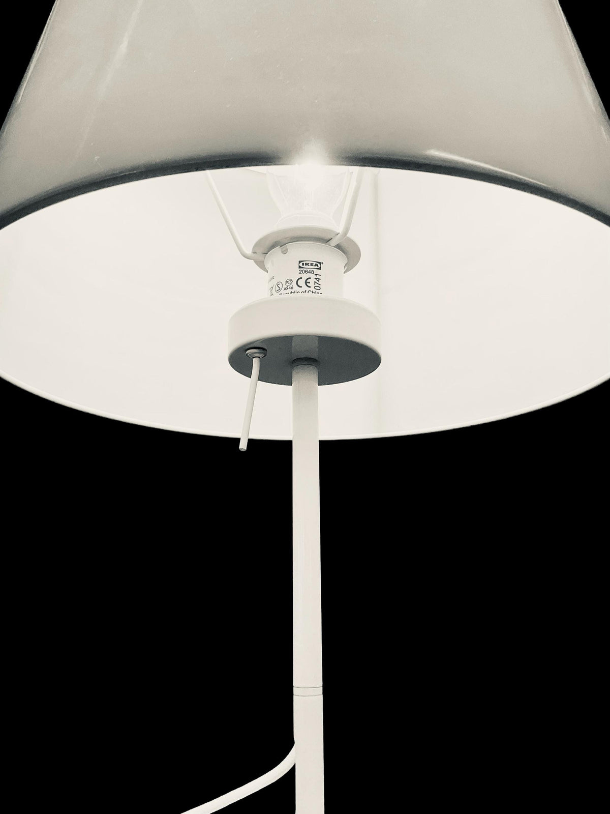 Kulla, Ikea Sweden, large table lamp, design Christina Halskov & Hanne Dalsgaard.