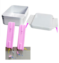 Load image into Gallery viewer, 3D Polymer Mugs, Lunch Box, Plate, Water Bottle, Phone Cases, and Shot Glass.
