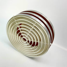 Load image into Gallery viewer, Carl Thore Mid-Century Aluminium Pendant Light – Granhaga Sweden, 1960 – 3-Layer Orange &amp; White
