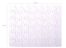Load image into Gallery viewer, Blank Cardboard Puzzle, 48 pieces, 26 cm x 20 cm (8&quot;x10&quot;)
