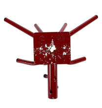 Load image into Gallery viewer, Pretty Vintage Red Coat Rack – 1980s Retro Charm

