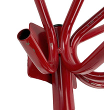 Load image into Gallery viewer, Pretty Vintage Red Coat Rack – 1980s Retro Charm
