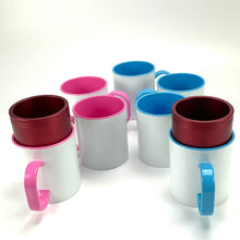 Load image into Gallery viewer, 3D Aluminium Molds for Heat Transfer – Mug, Lunch Box, Plate, iPhone, Galaxy S, Kids Thermos

