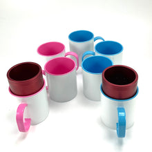 Load image into Gallery viewer, 3D Aluminium Molds for Heat Transfer – Mug, Lunch Box, Plate, iPhone, Galaxy S, Kids Thermos
