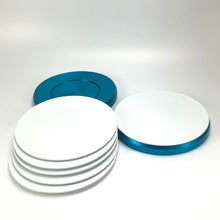 Load image into Gallery viewer, 3D Polymer Mugs, Lunch Box, Plate, Water Bottle, Phone Cases, and Shot Glass.
