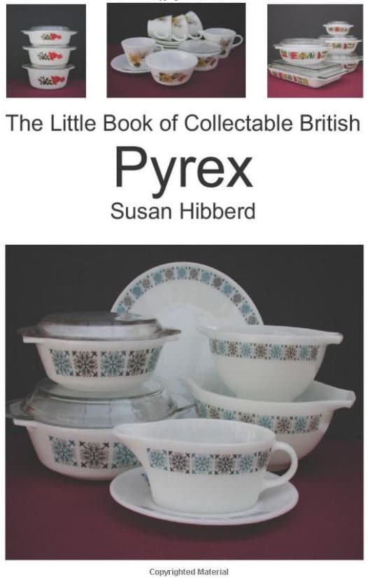 JAJ PYREX Lobster Pattern Casserole Dish, Vintage from the 1960s