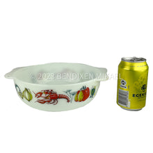 Load image into Gallery viewer, JAJ PYREX Lobster Pattern Casserole Dish, Vintage from the 1960s

