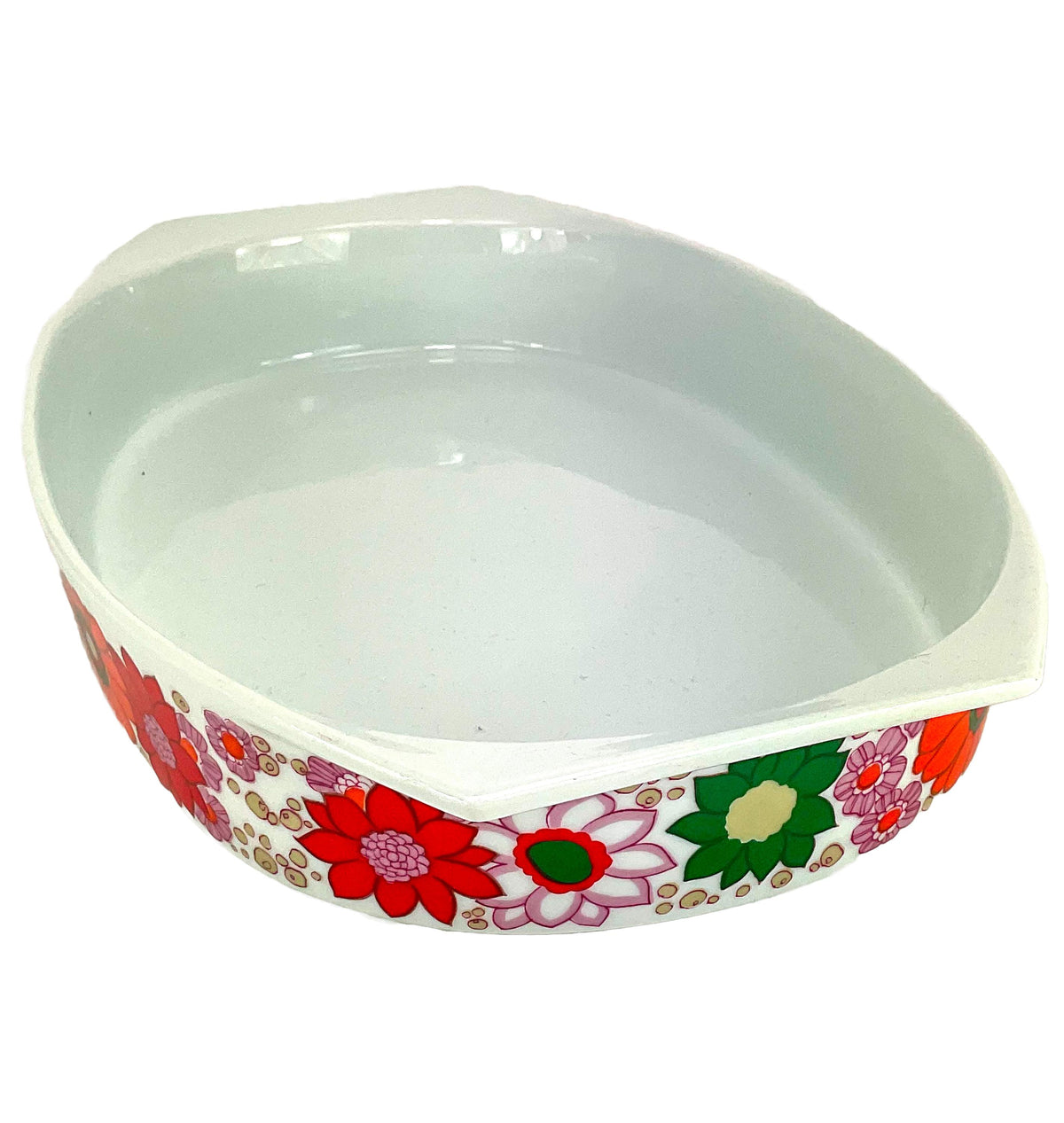 Calorama Porcelain Casserole, Made in Brazil 1960's