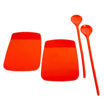 Load image into Gallery viewer, Orange Mixing Jar Set - ROSTI Mepal Melamine Vintage Iconic Danish Design
