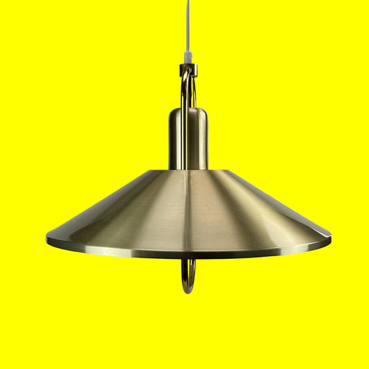 Brass Danish pendant from the 1960s-70s classic.