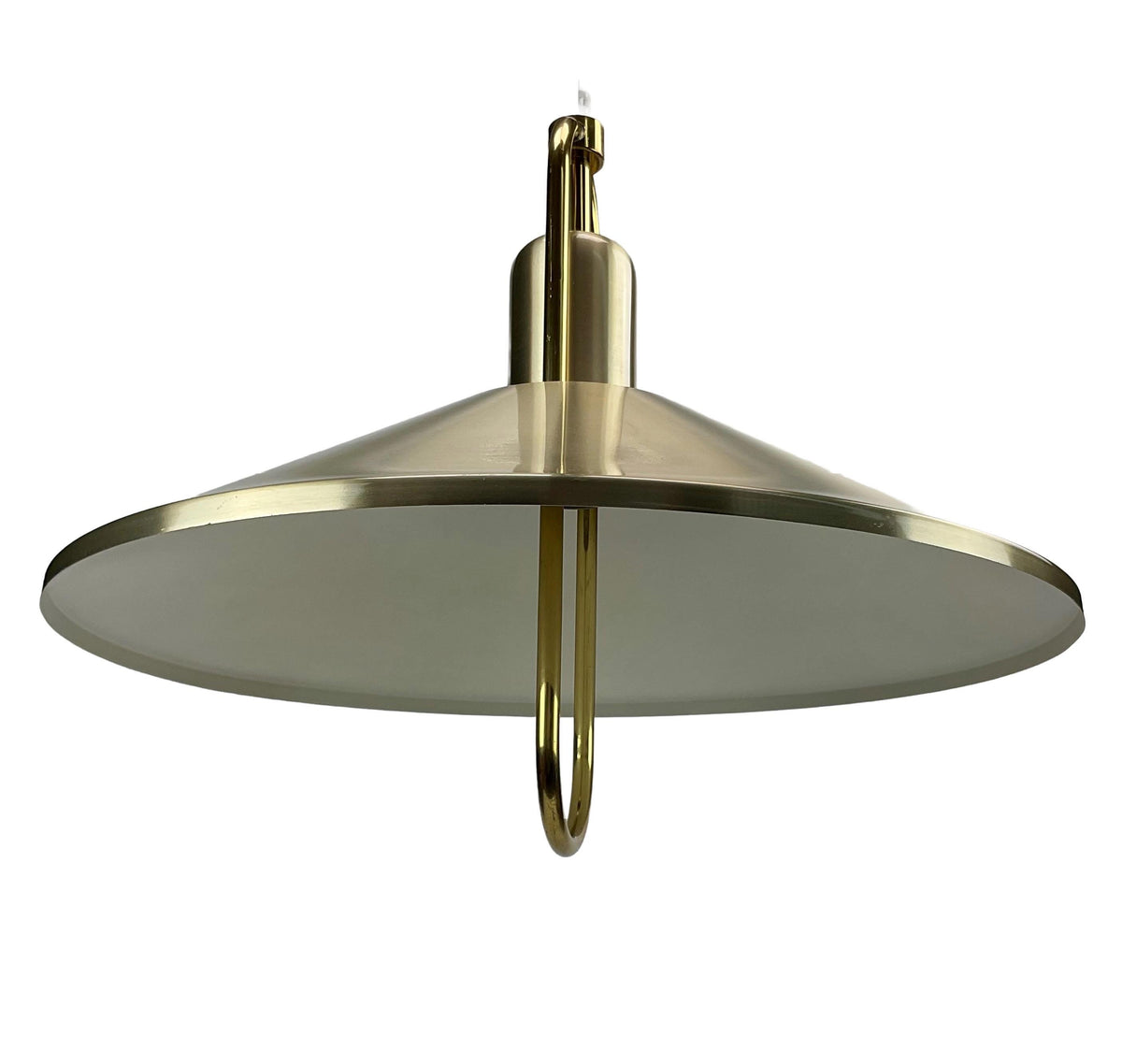 Brass Danish pendant from the 1960s-70s classic.