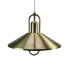 Lade das Bild in den Galerie-Viewer, Brass Danish pendant from the 1960s-70s classic.
