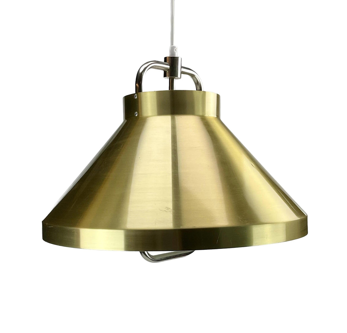 TAROK, Jo Hammerborg for Fog Morup, Danish brass pendant from the 1960s-70s classic.