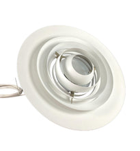 Load image into Gallery viewer, Preben Fabricius and Jorgen Kastholm pendant lamp of white lacquered metal, diameter 55 cm.
