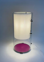 Charger et lire la vidéo dans la visionneuse de la Galerie, Gyro C402 Cylinder Table Lamp by John Petersen for Copenhagen Hi-Lights — Denmark, 1965
