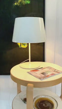 Load and play video in Gallery viewer, Kulla, Ikea Sweden, large table lamp, design Christina Halskov &amp; Hanne Dalsgaard.
